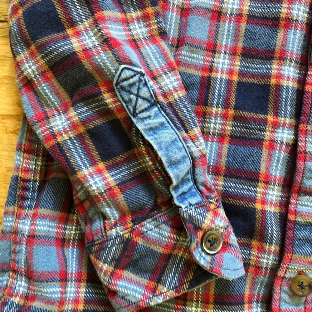Hanna Andersson Flannel Long Sleeve Size 5 - Picture 2 of 5